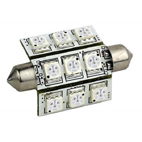 Lunasea LLB-189W-21-OZ LED Navigation Light Bulb - 42mm Festoon - 8-30VDC - White
