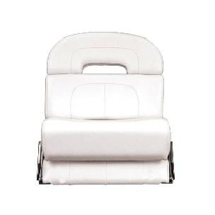 Taco Marine NS-HA2-23WHA-7-0000-0-0 23"W, Capri Deluxe Helm Chair without Armrest, White