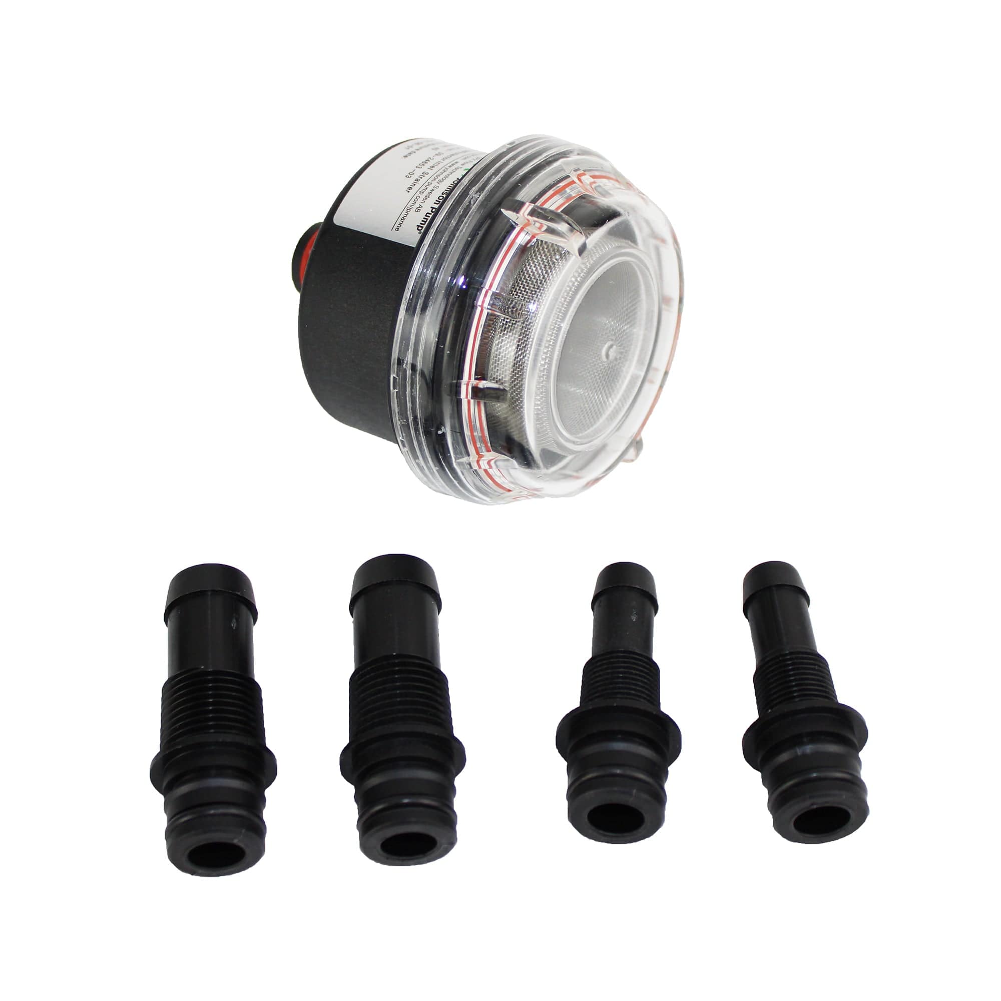 Johnson Pump 09-24653-02-CN Pump protector Inlet Strainer, 40 Mesh Screen