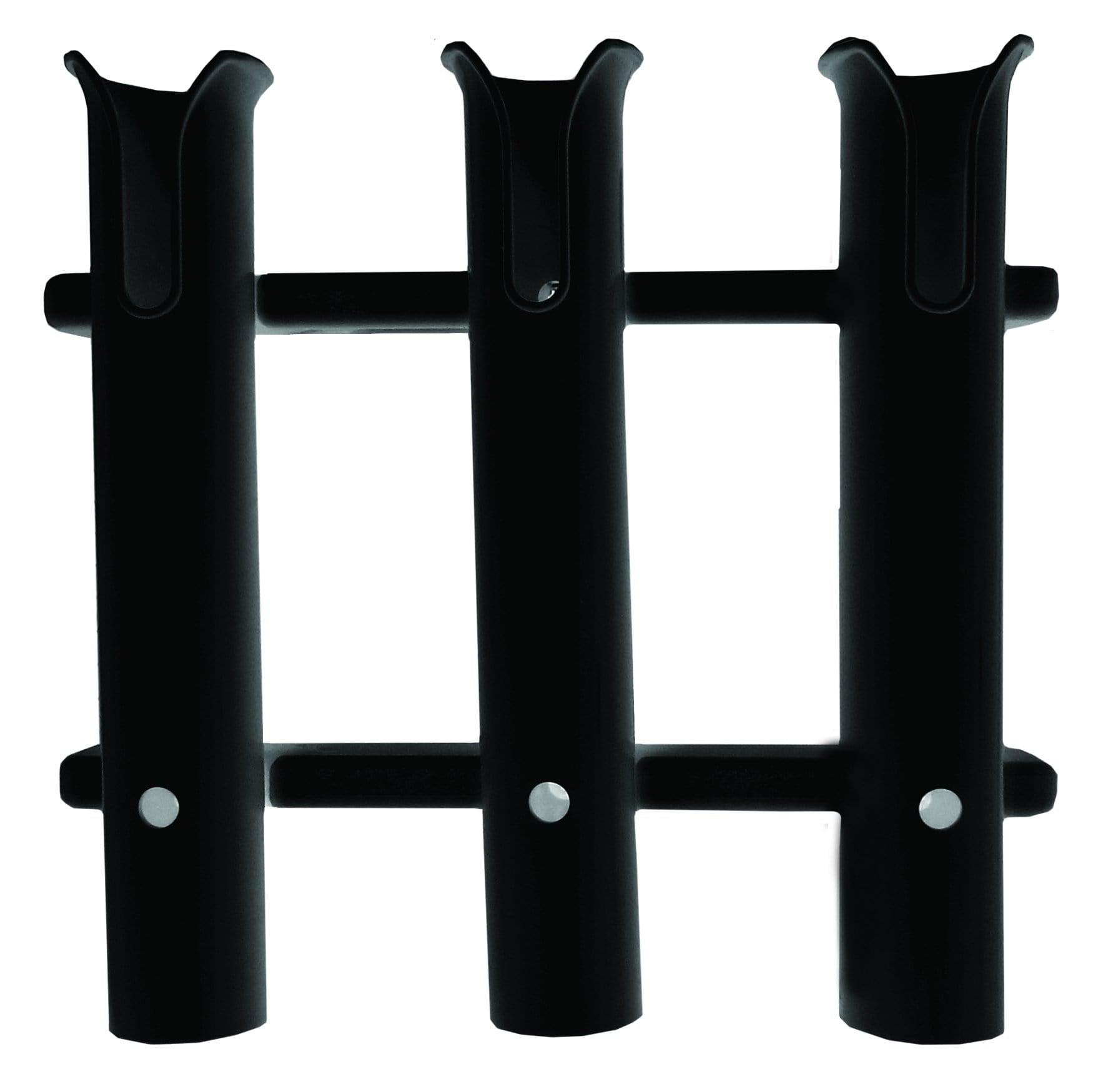 Taco P03-063B Black, 3-Rod Poly Rod Rack
