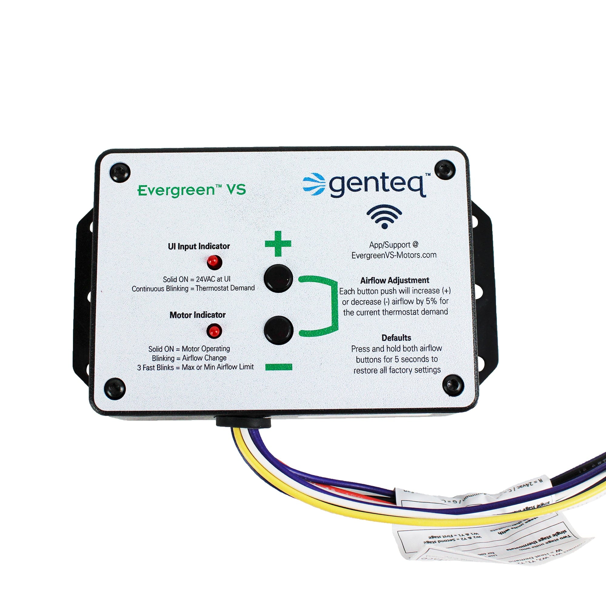 Genteq 5K010V Interface for Evergreen VS Motors