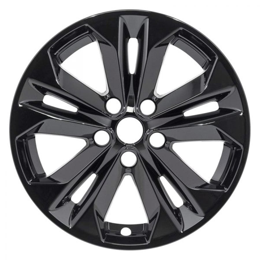 PacRim 7626-GB 17" Nissan Rogue Wheel Skin Set (Fits 14-18) - Gloss Black