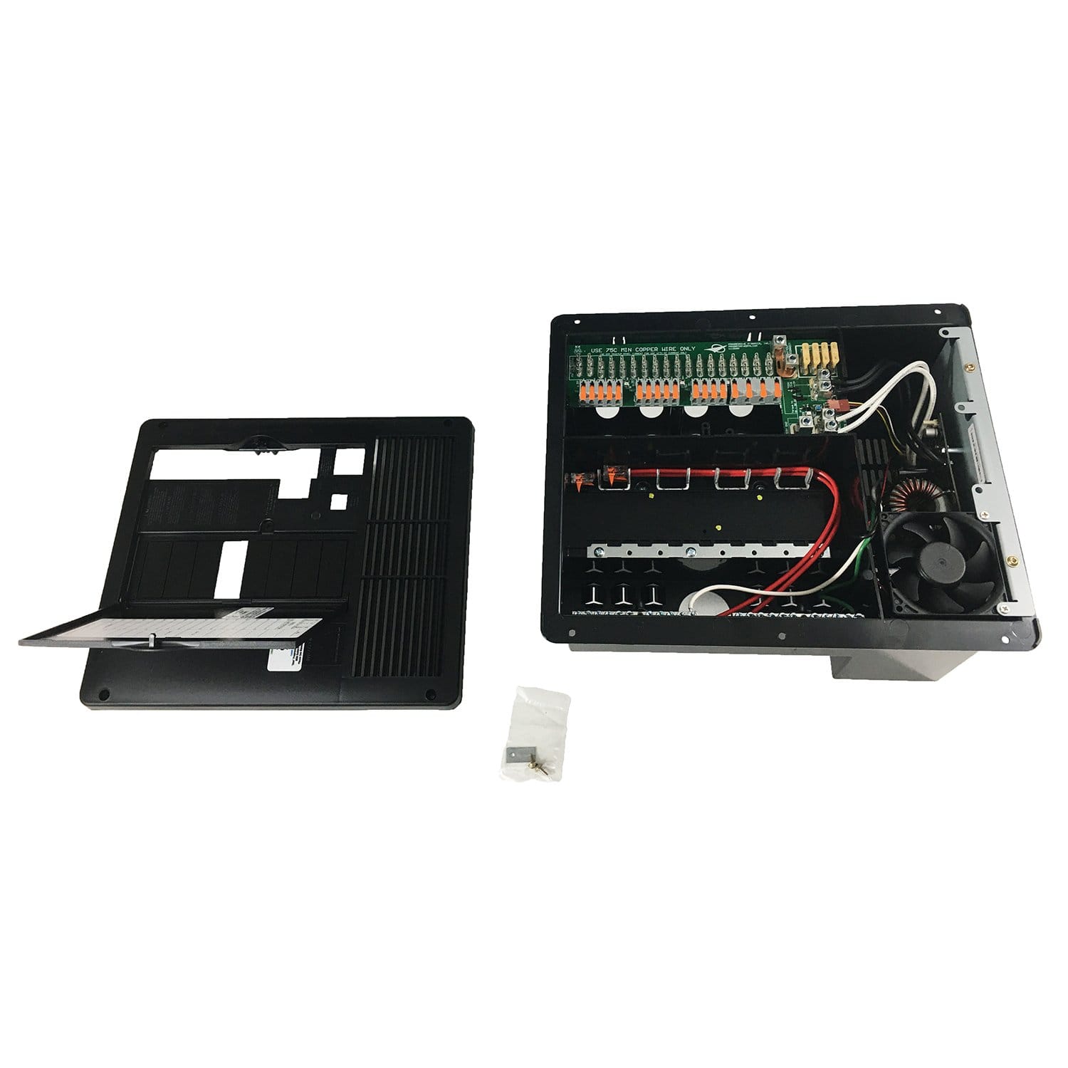 Progressive Dynamics PD4575V All-In-One 240V/120V, 50 Amp AC/DC Distribution Panel with 75 amp converter with built-in Charge Wizard