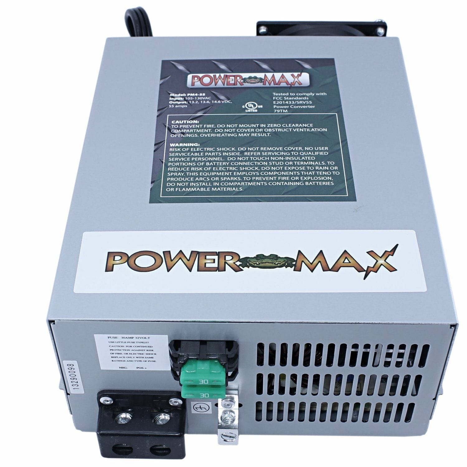 Powermax PM4-60 Power Converter With Built-In 4 Stage Smart Battery Charger