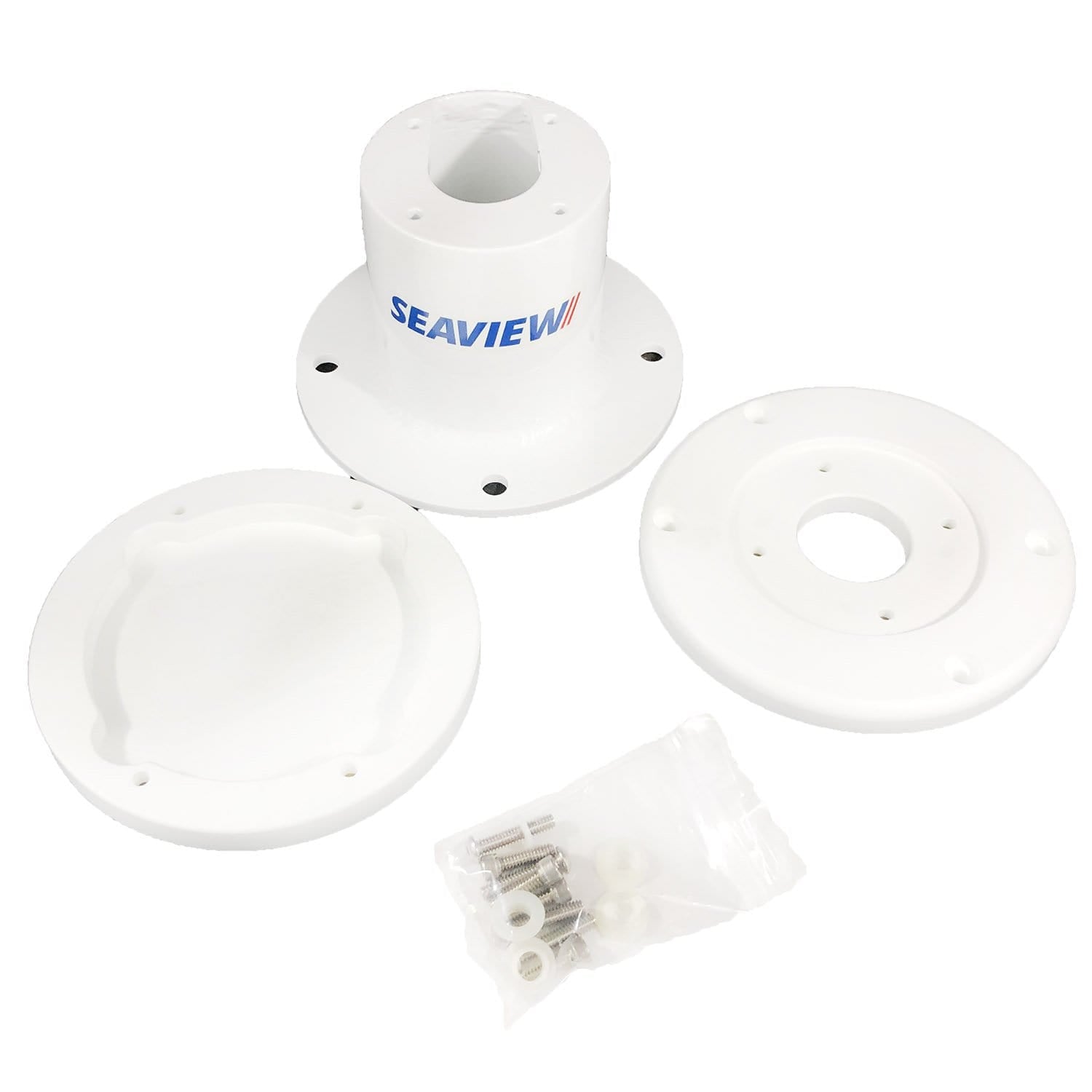 Seaview PM5SL8 6.38" Searchlight Mount / Vertical / 8 In. Round Base Plate