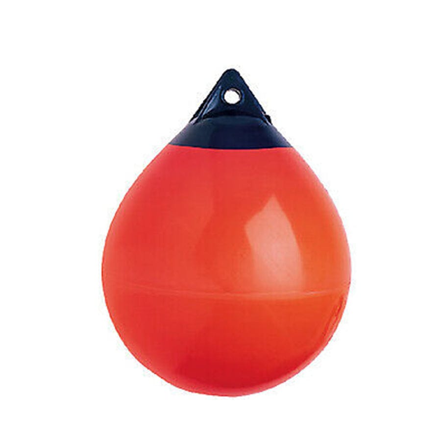 Polyform 02-106-399 17" x 23" A-3 Series Round One Eye Inflatable Buoy - Red