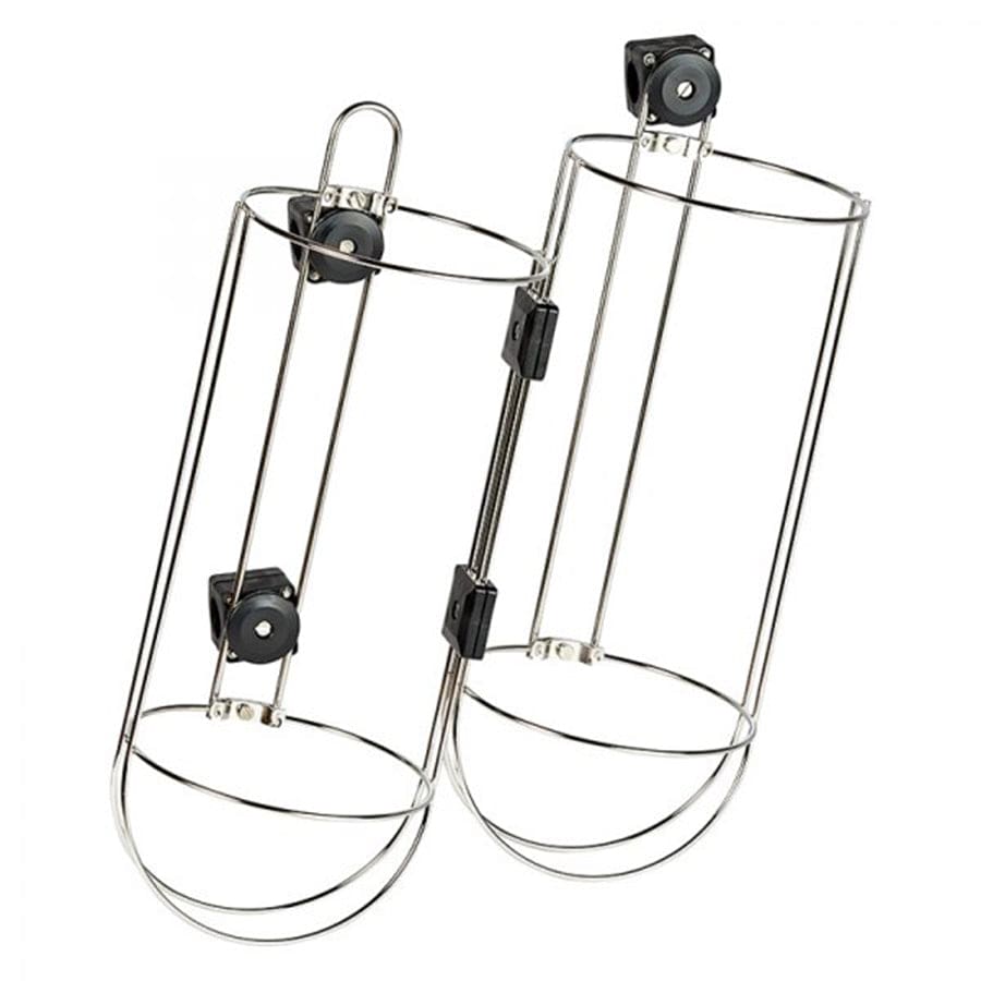 Polyform 81-766-850 TFR-230-2 9" I.D. x 2" L True Fit Fender Holder Kit - 2 Pack