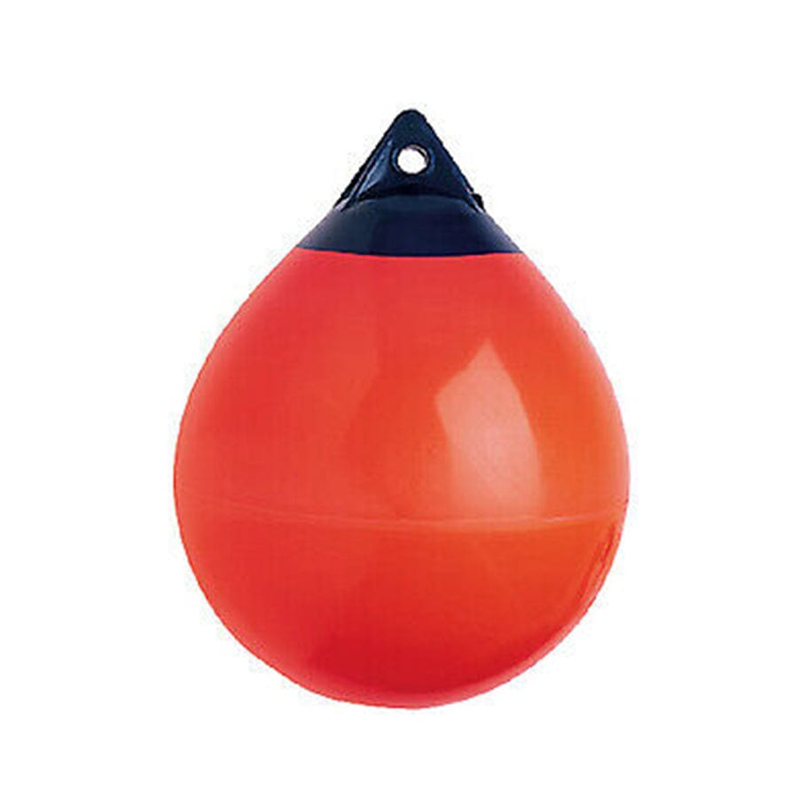 Polyform 84-334-489 14.5" x 19.5" A-2 Series Round One Eye Inflatable Buoy - Red