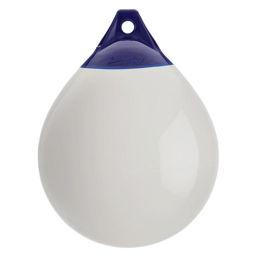 Polyform 91-415-516 17" x 23" A-3 Series Round One Eye Inflatable Buoy - White