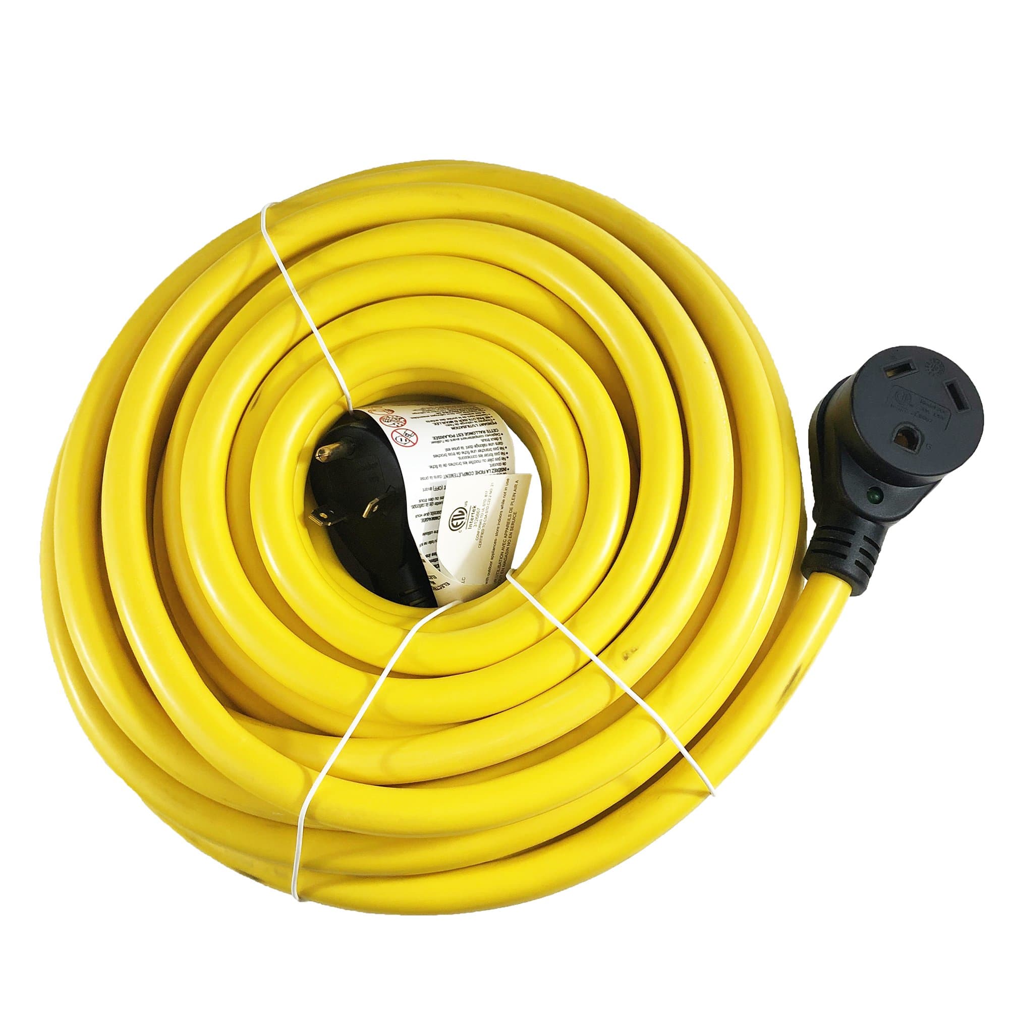 Power Products 30ARVE50 Weekender 30 Amp Extension Cord, Handle Grip, 50'