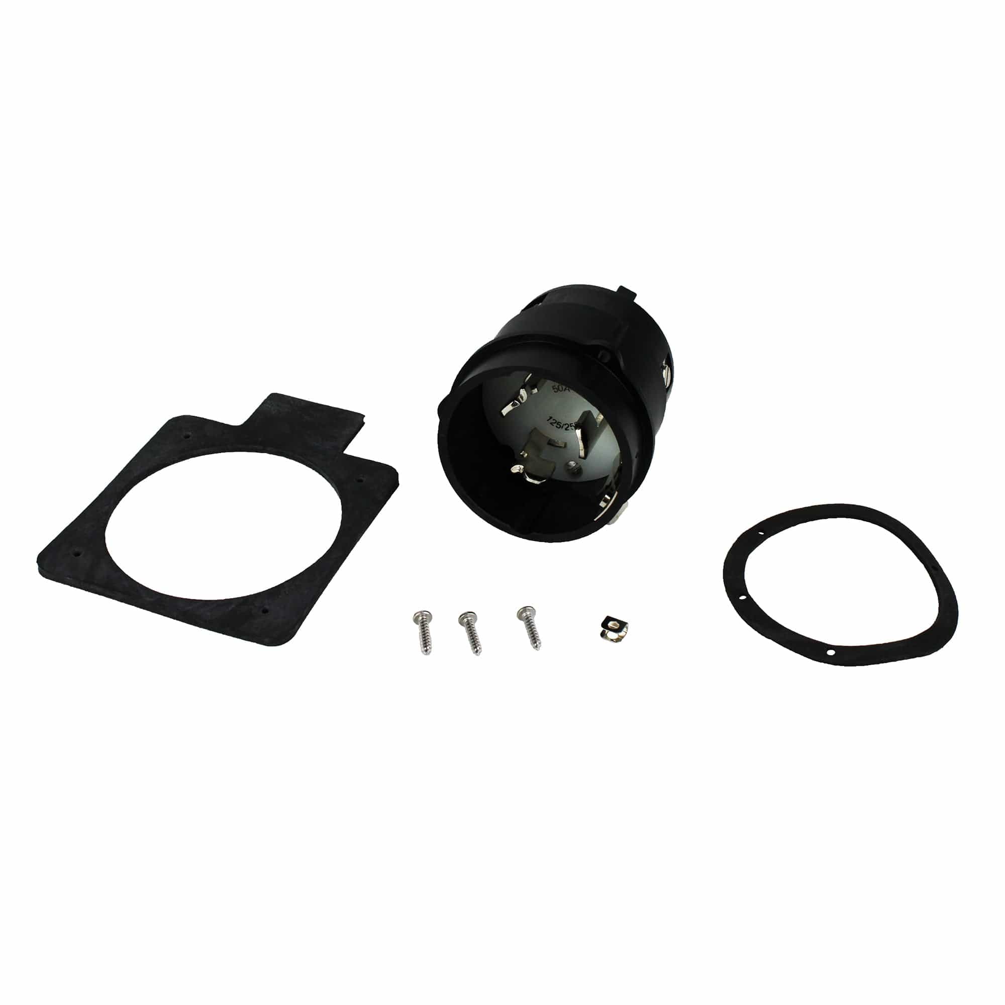 Marinco 6373ELMB 50AMP 125/250 Volt 4-Wire Replacement Interior Inlet