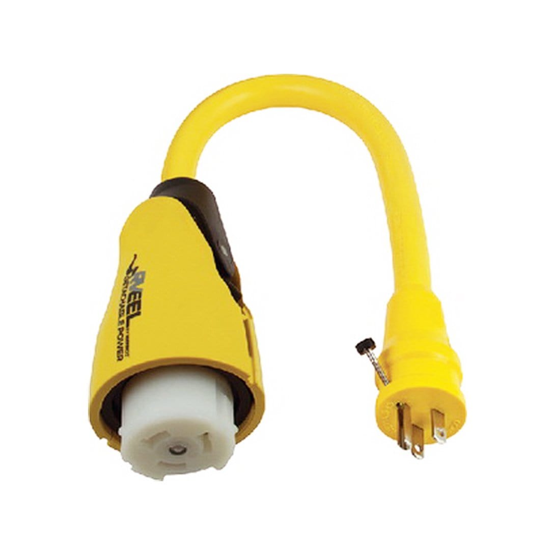 Park Power P15-504RV Pigtail Adapter-RV EEL, 15A Male to 50A 125/250V Female