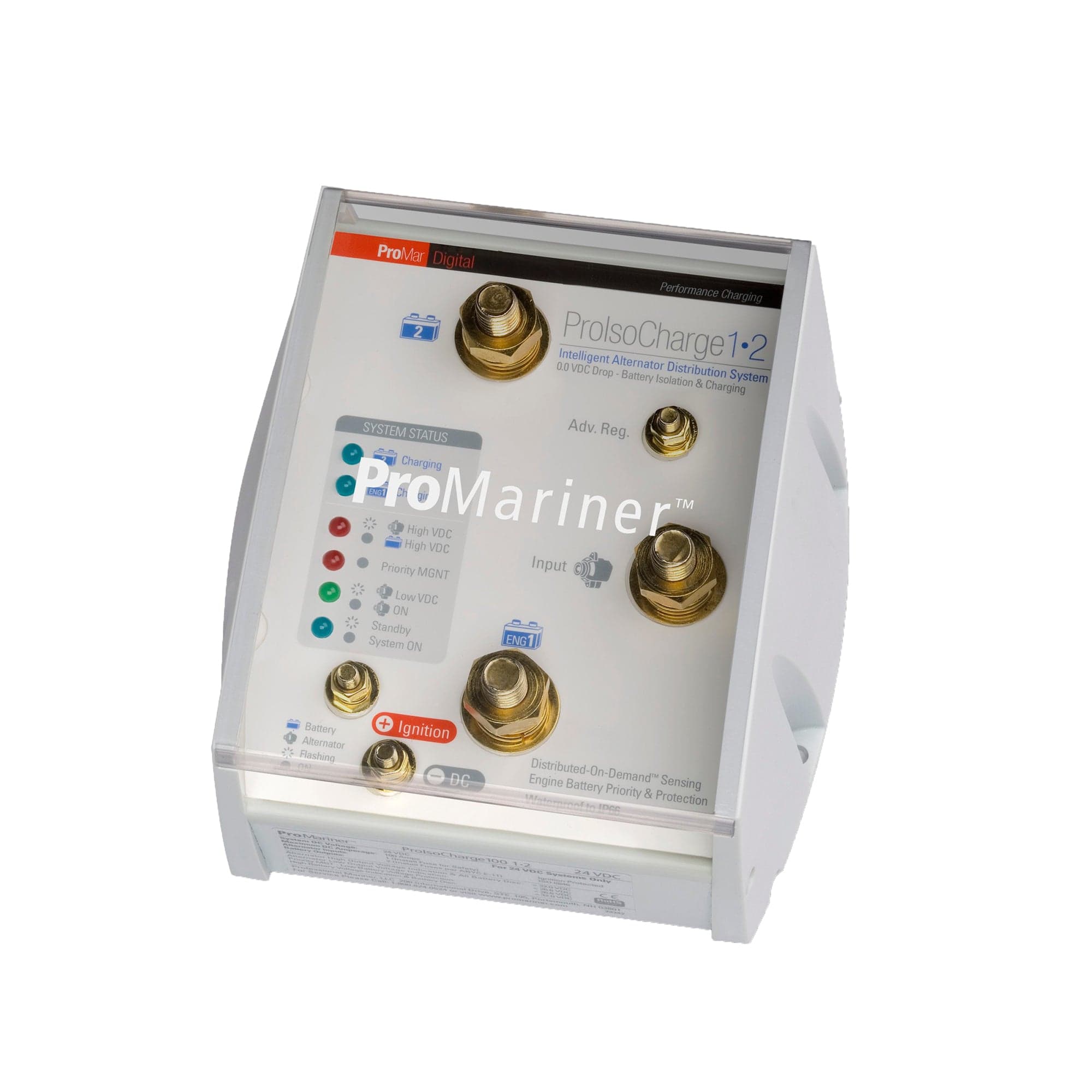 ProMariner POWM-23121 ProIsoCharge Battery Isolator 120Amp 1-Alt 2-Bat - 12V