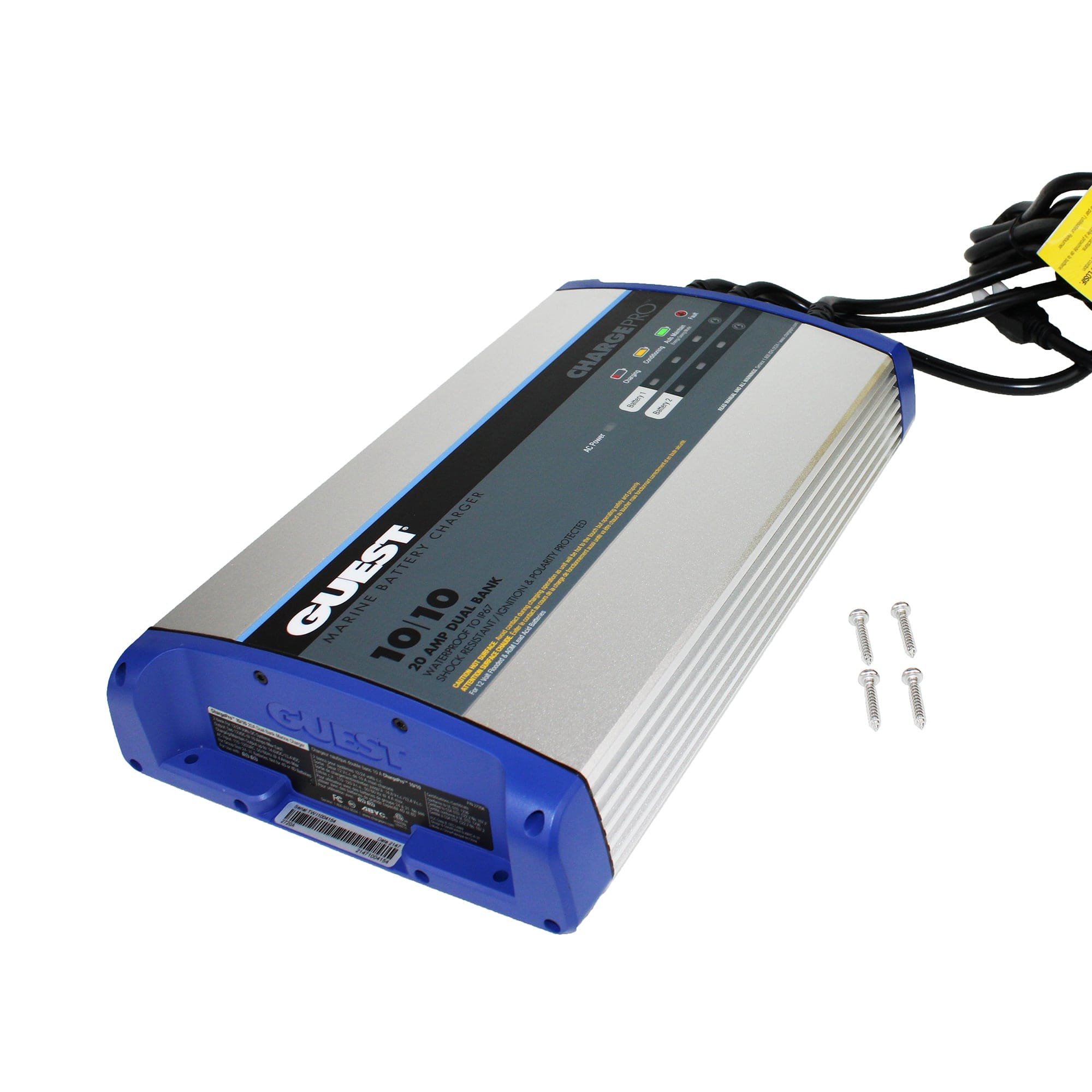 Guest 2720A Power Products ChargePRO On-Board Battery Charger 20A, 12V, 2 Bank, 120V Input