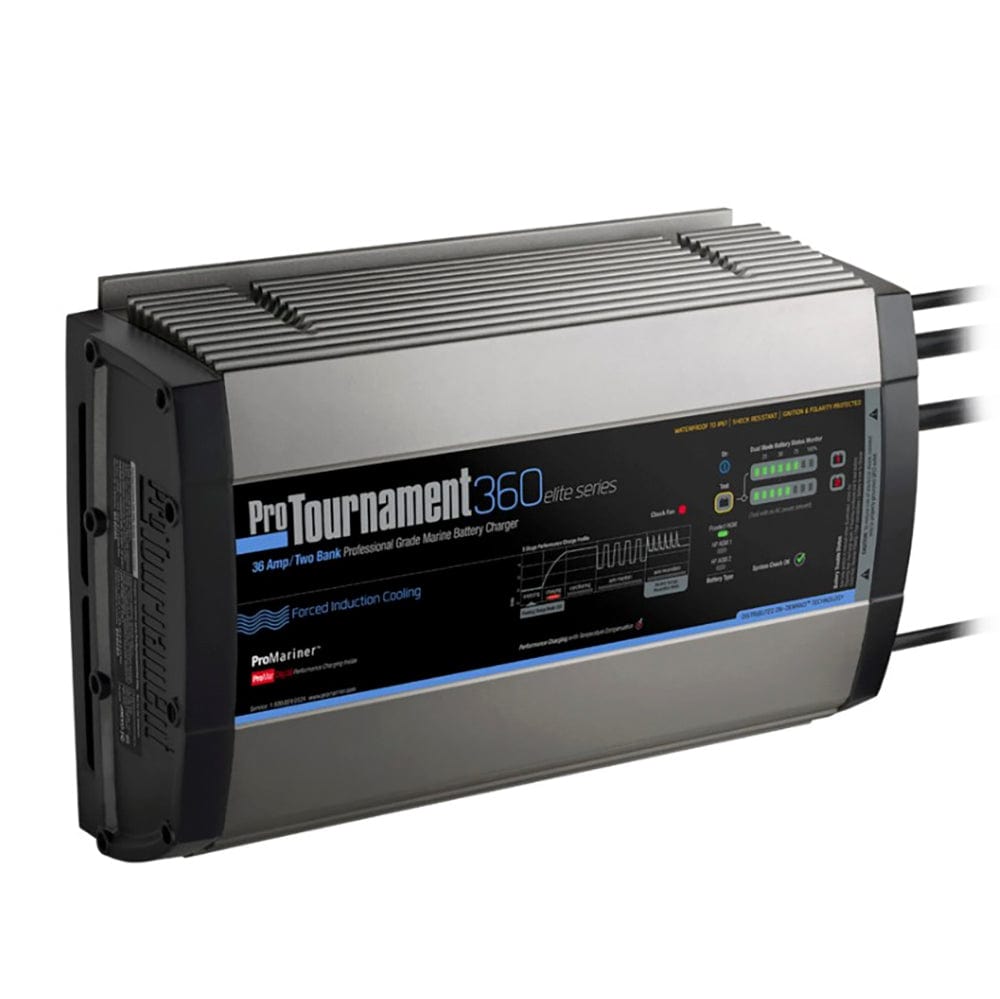 ProMariner 52032 ProTournament Elite 360 36A Dual 2-Bank Battery Charger