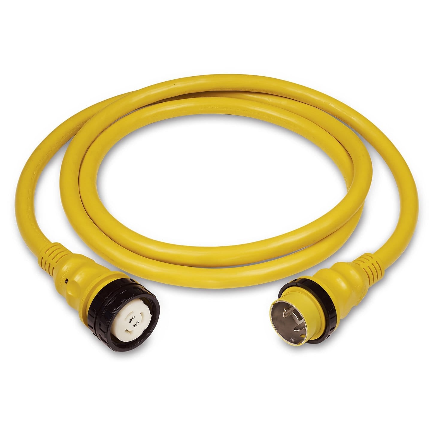 Power Products 6152SPP-75 Marinco Cordset, 50A 125/250V, 75', Yellow