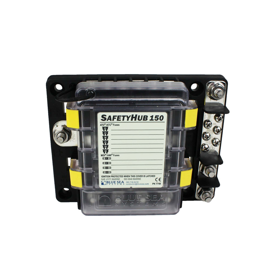 Blue Sea Systems 7748BSS SafetyHub 150 Fuse Block