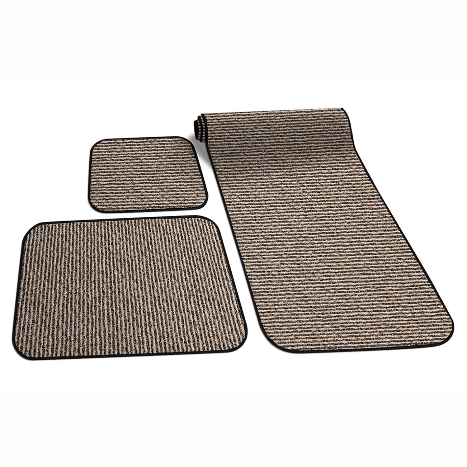 Prest-O-Fit Decorian 3-Piece RV Rug Set, 24"x72", 24"x36", 20"x24"