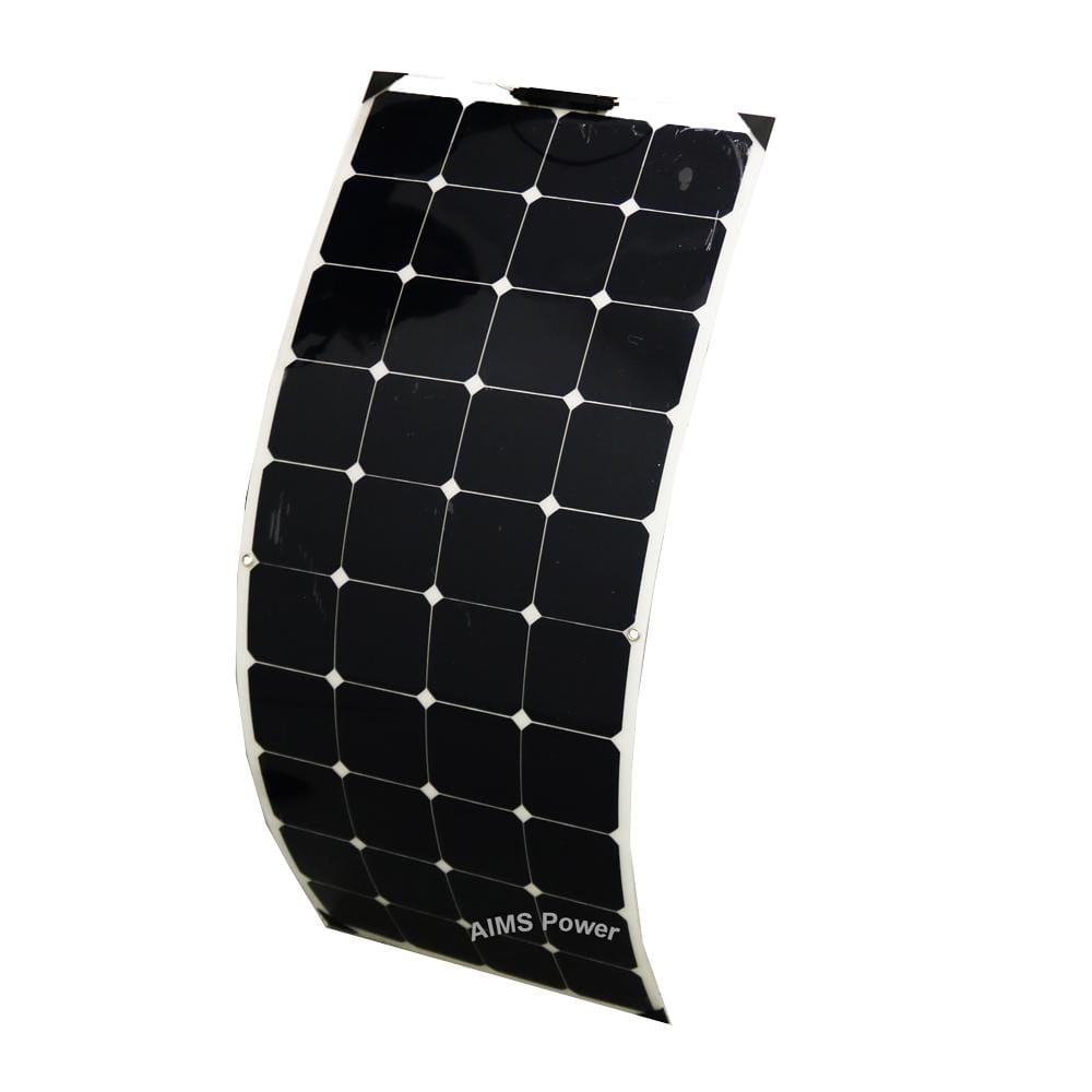 AIMS Power PV120SLIM 120 Watt Flexible Bendable Slim Solar Panel