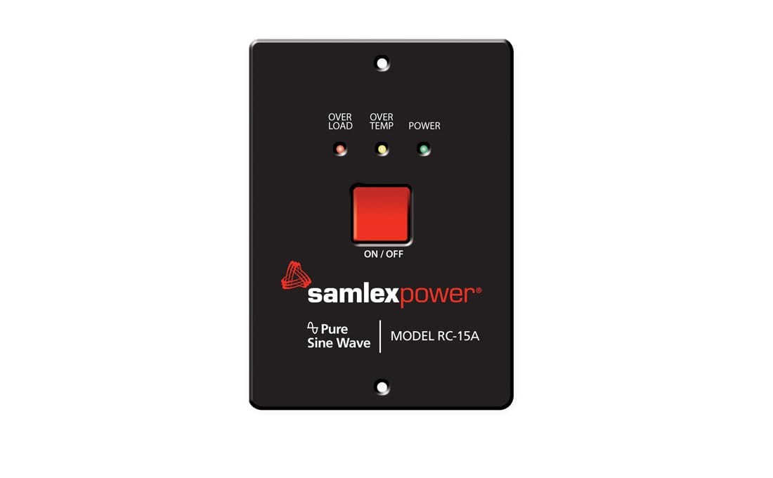 Samlex RC-15A Remote Control For Use With The PST-600 And PST-1000 Pure Sine Inverters