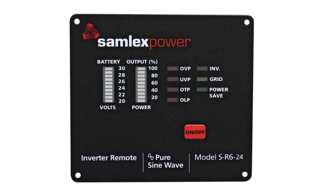 Samlex S-R6-24 Inverter Remote Control