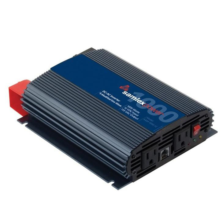 Samlex SAM-1000-12 1000 Watt 12 Volt SST Modified Sine Wave Inverter With Cables