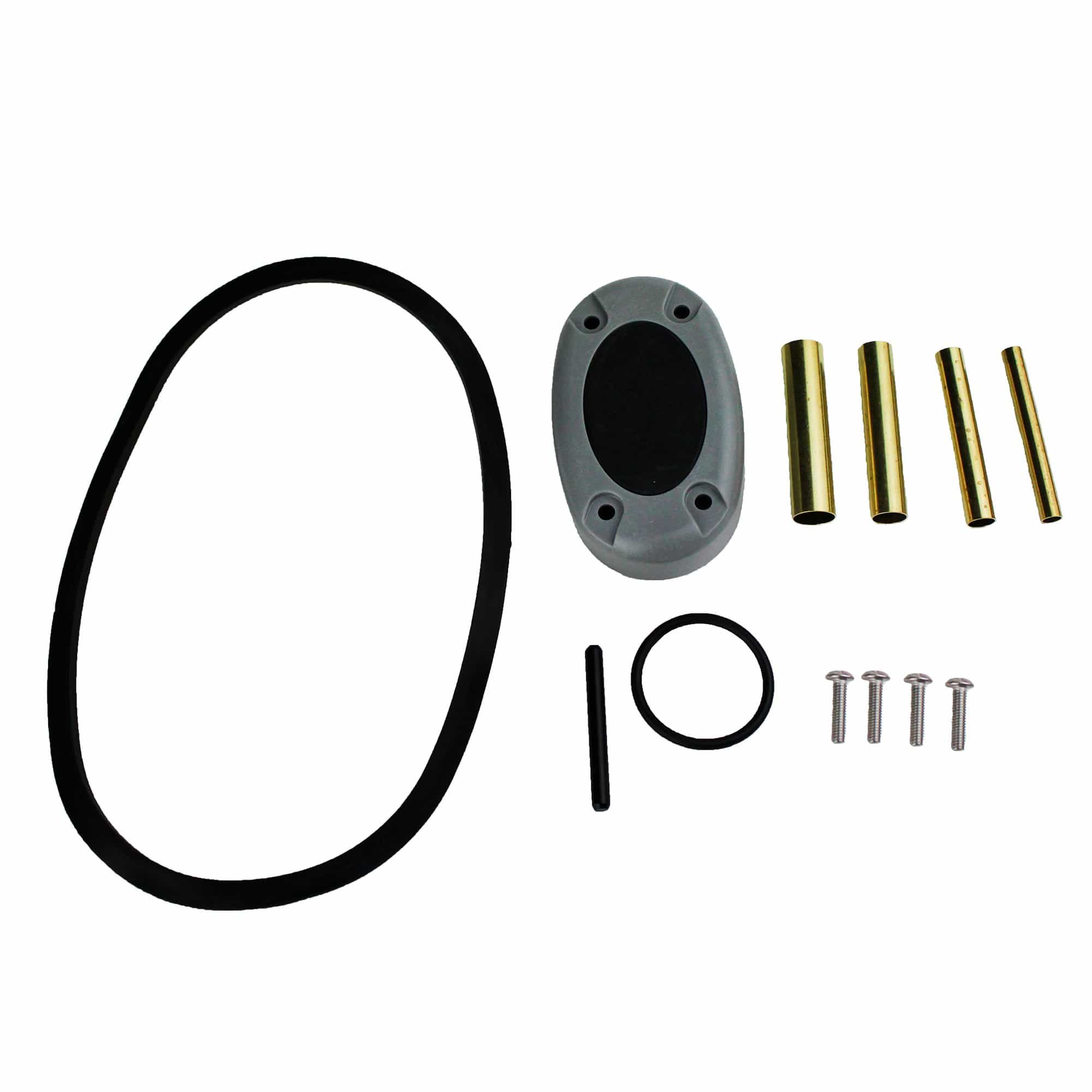 Seaview PMF57M1 5" Modular Mount, Forward Raked, 7" x 7" Base Plate, White