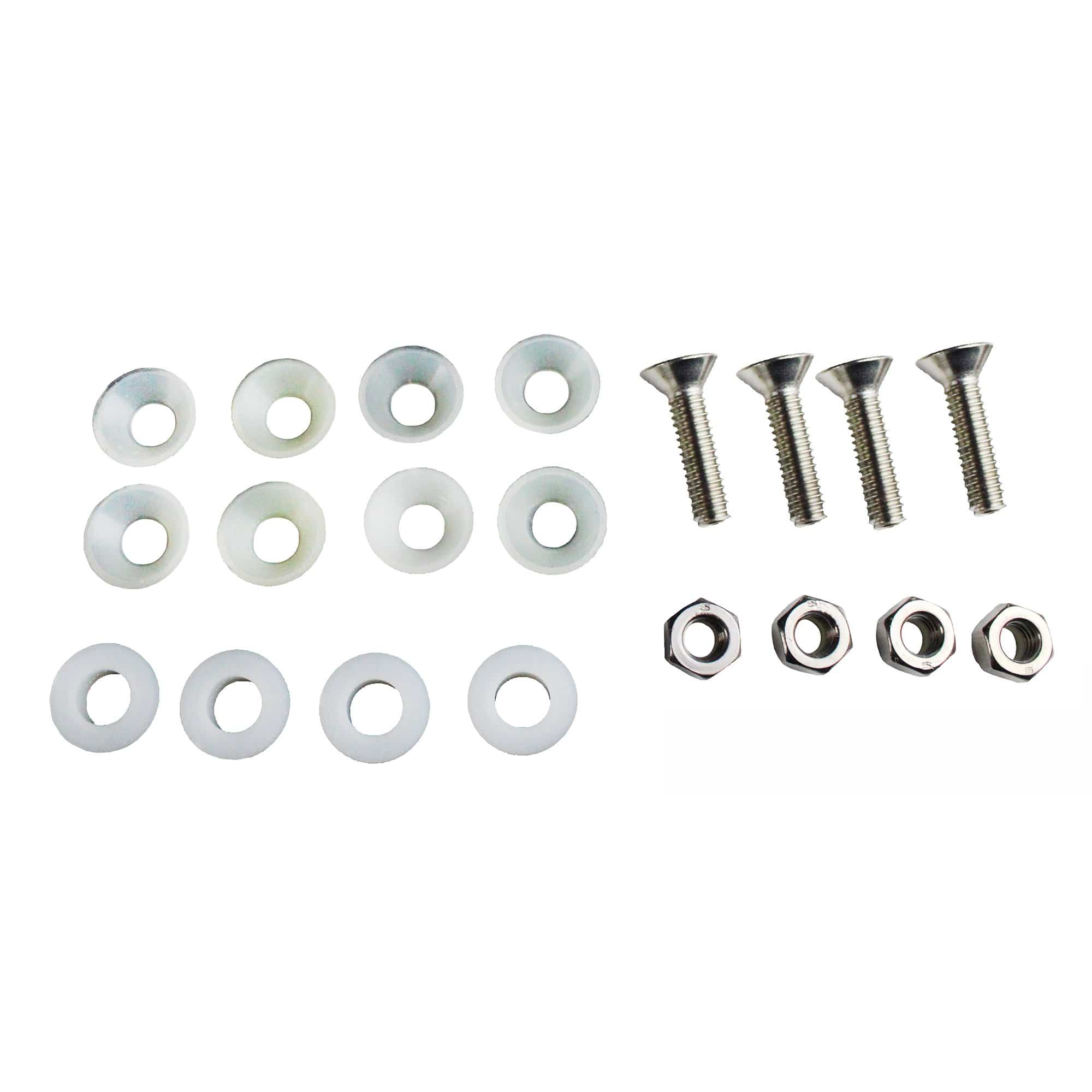 Seaview PMH7 Hinge Adapter for 7" x 7" Base Plate, White