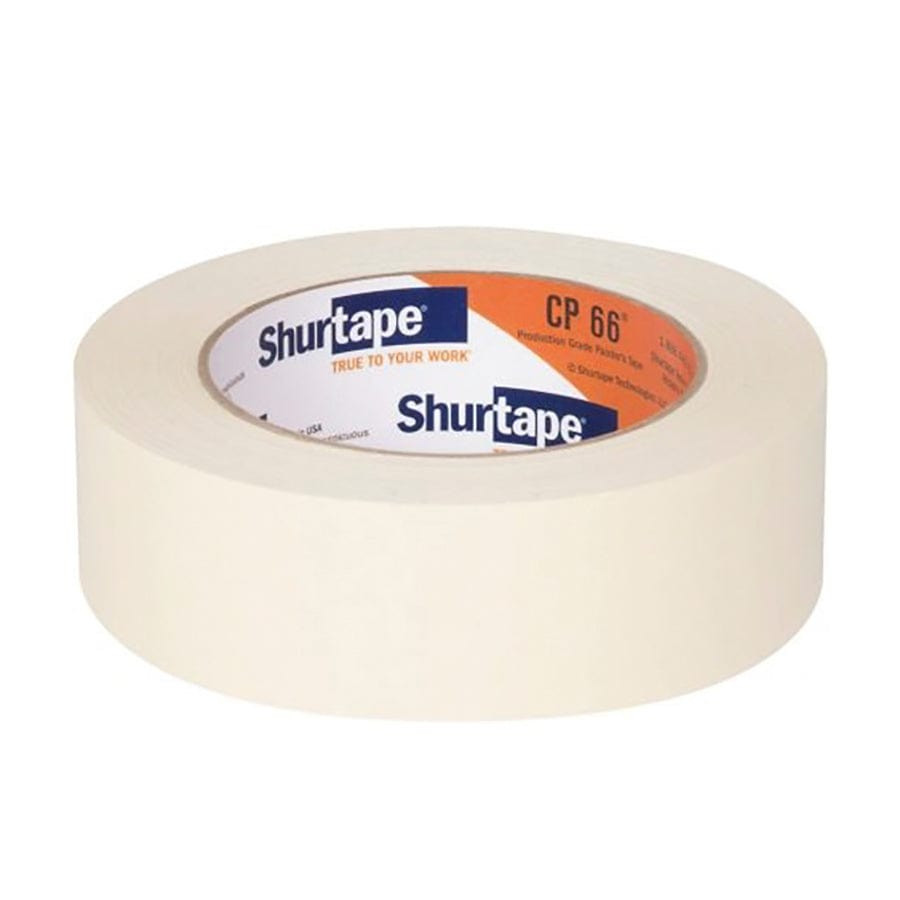 Shurtape 104645 CP 66 36mmx55m Contractor Grade, High Adhesion Masking Tape - Natural