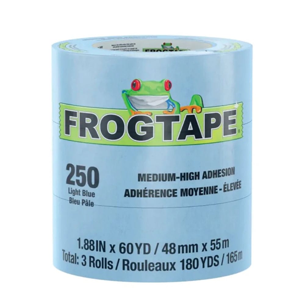 Shurtape 105327 FrogTape CP 250 24mmx55m Performance Grade Masking Tape, Medium-High Adhesion, Moderate Temperature - Light Blue