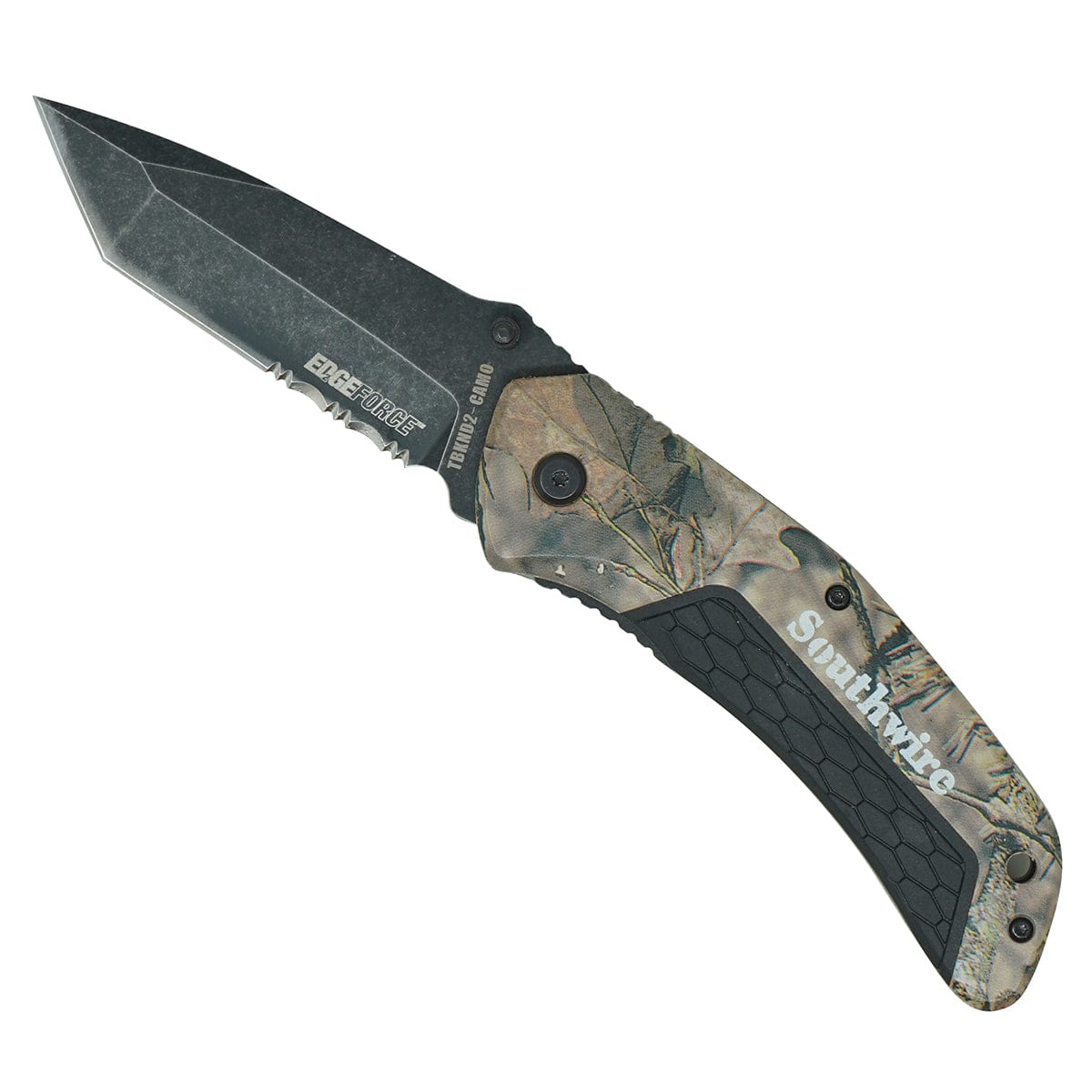 Southwire TBKND2-CAMO Edgeforce Tanto Pocket Knife