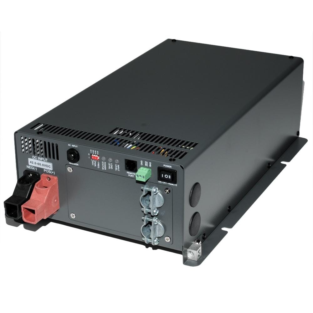 Cotek ST1500-112 1500 Watt 12 Volt Pure Sine Inverter With 30 Amp Transfer Switch And Cables