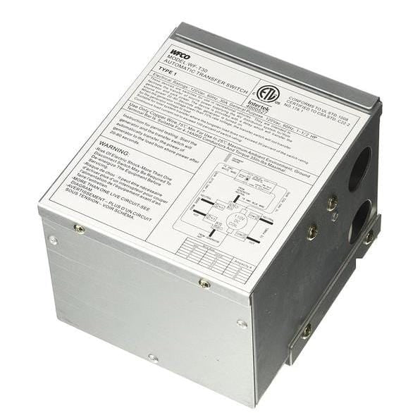WFCO T-30 30 Amp 120 Volt Automatic Transfer Switch