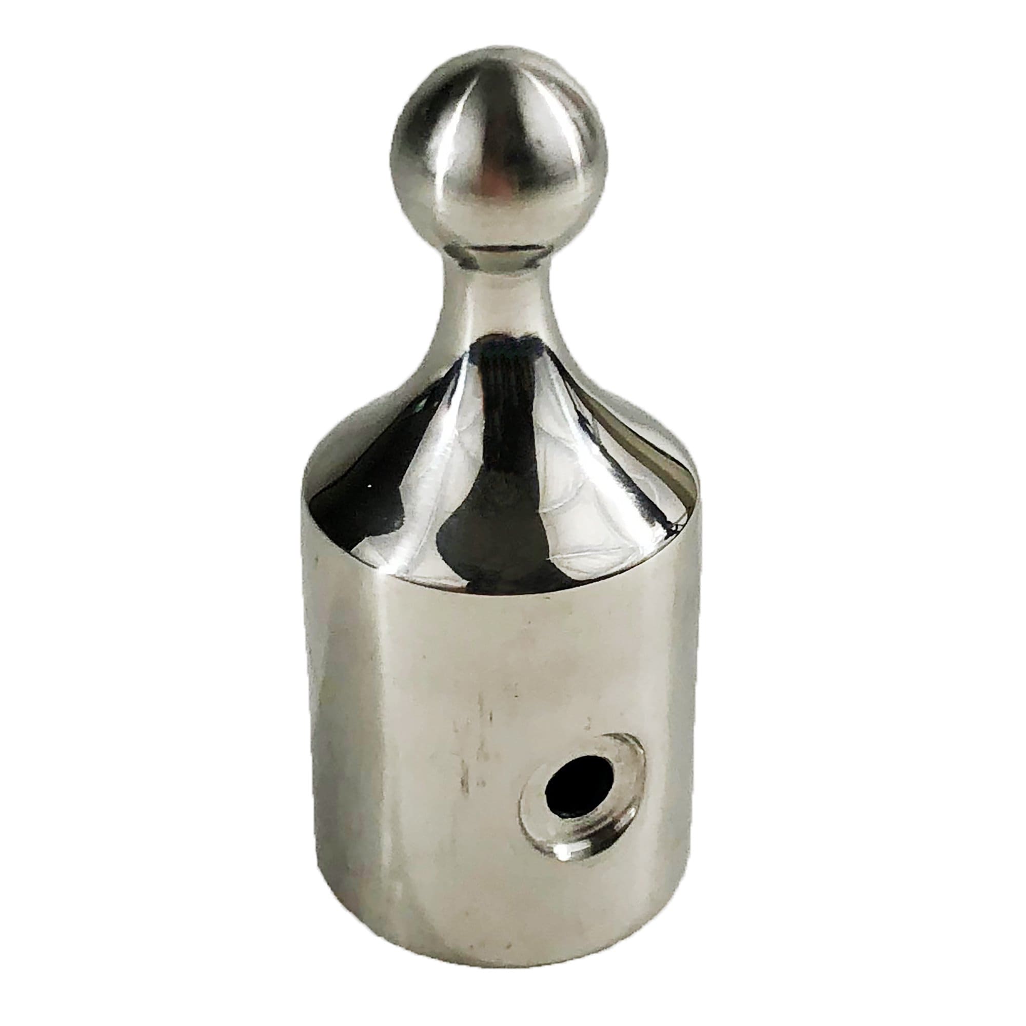 Taco Marine F11-0177A Stainless Steel Ball & Socket Top Cap For 7/8" O.D. Tubing