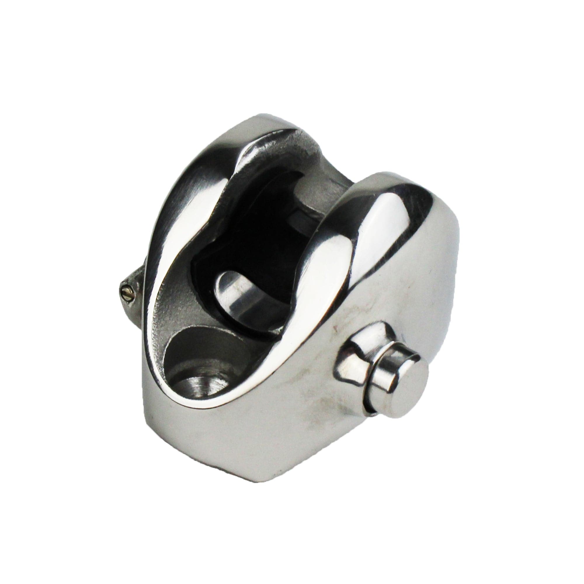 Taco Marine F13-1095S Concave Deck Hinge With D-ring Starboard