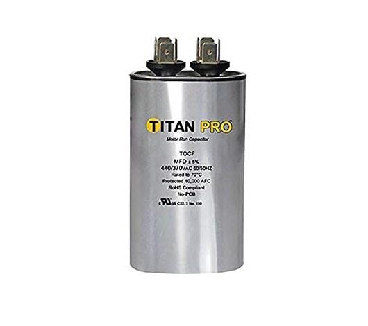 Packard TOCF2 Run Capacitor 2 MFD 440/370 Volt Oval