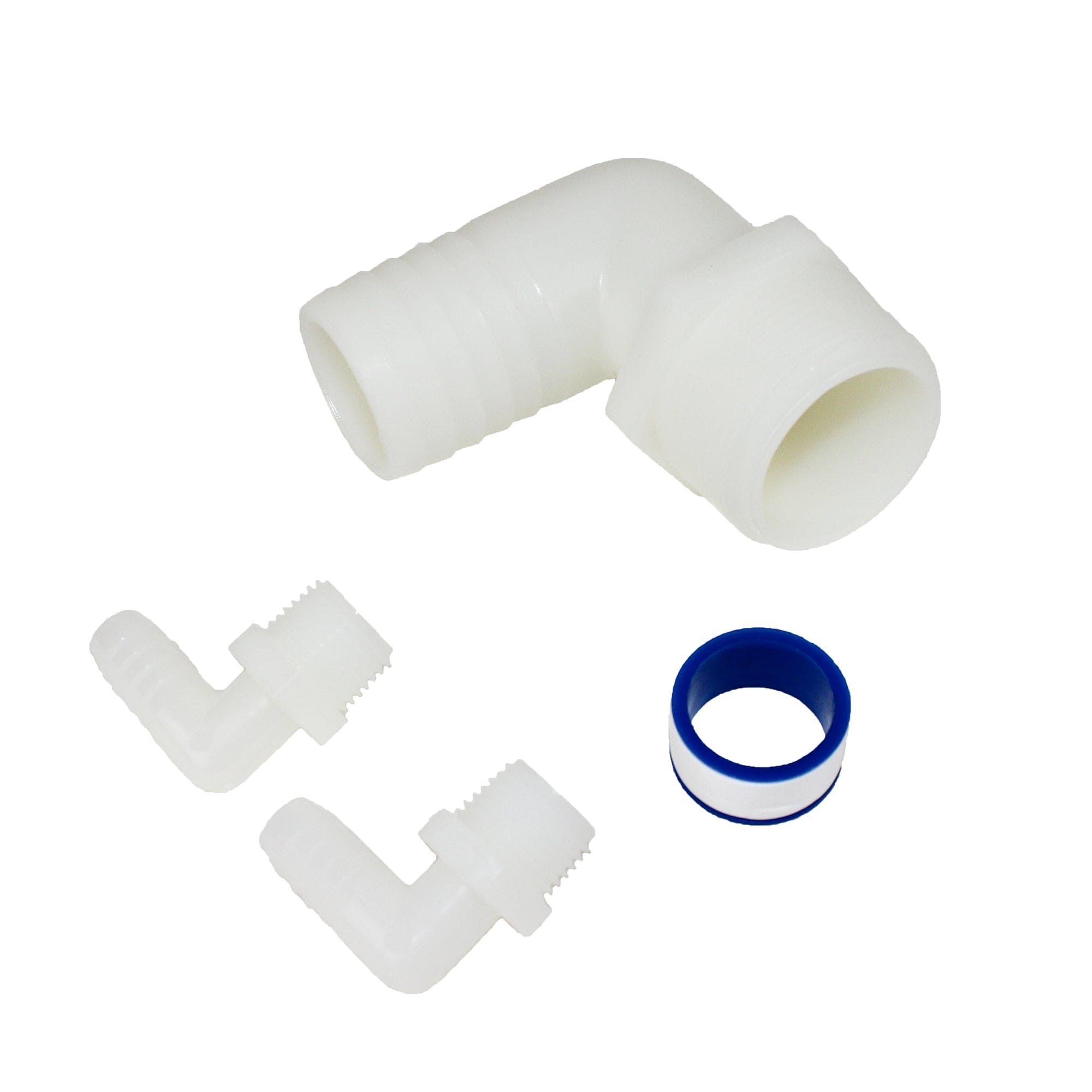 Todd Marine 93-2223 Holding Tank Pipe to Hose Adapter Kit - 90 Degree