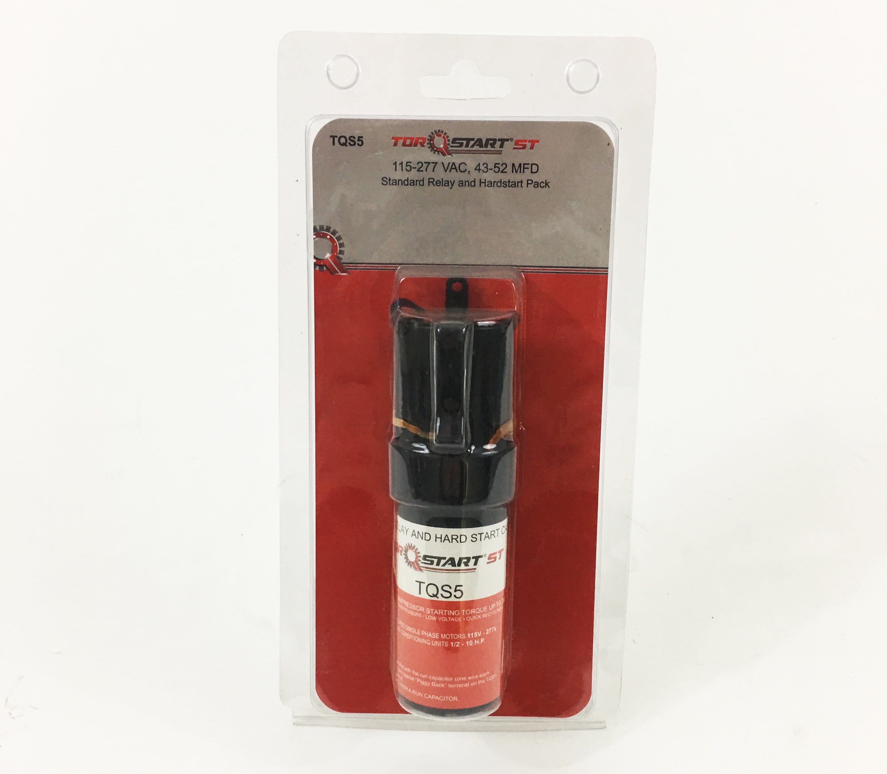 TorQstart TQS5 ST 2- Wire PTC Hardstart for 1/2 thru 10 HP; up to 300% torque