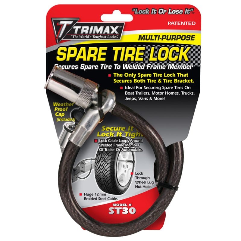 TriMax ST30 Spare Tire Cable Lock