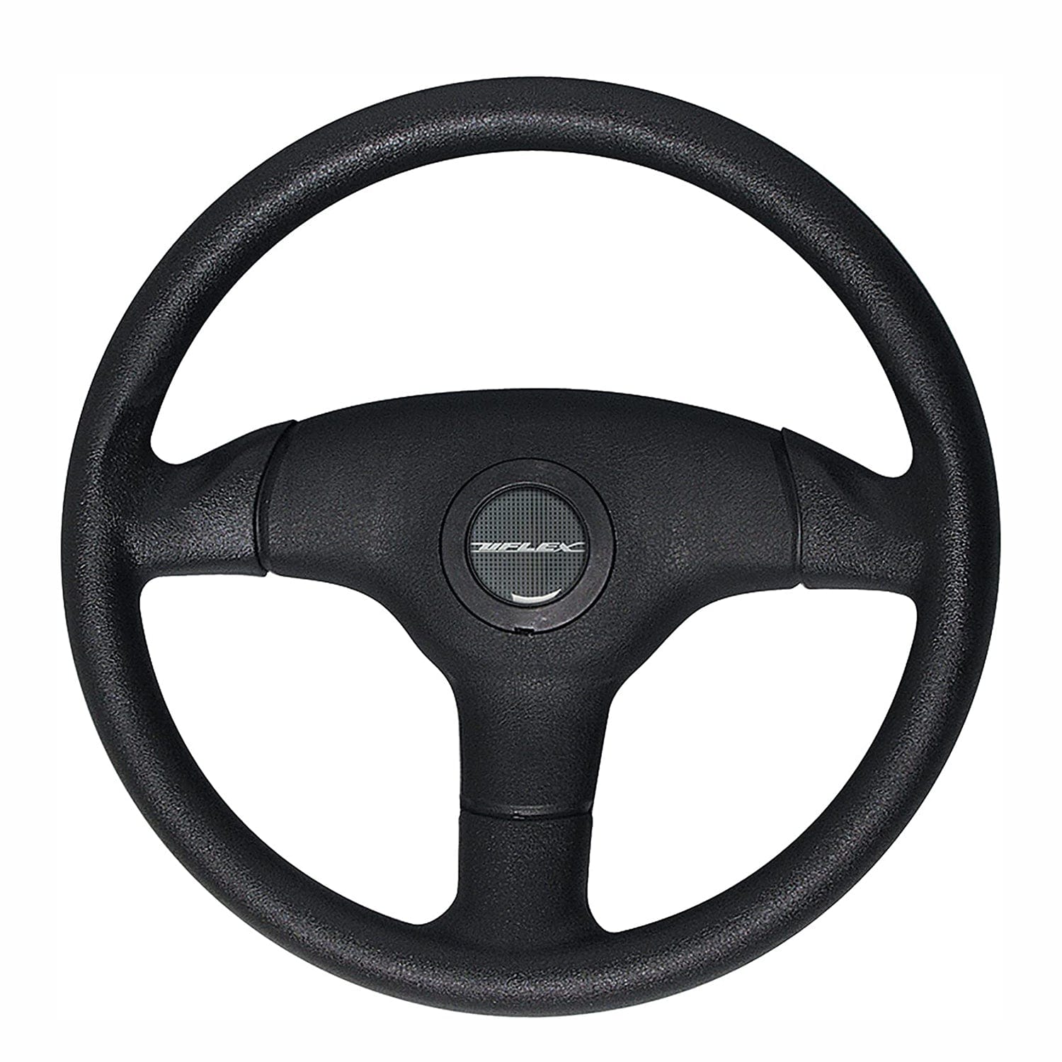 Uflex V60 13.8" Dia. Steering Wheel, Black Grip, 3-Spoke, 3/4" Taper