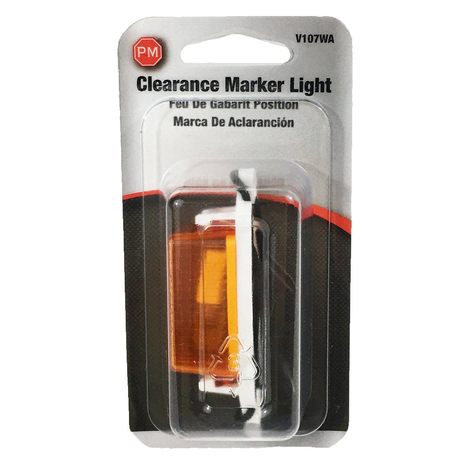 Peterson Manufacturing / Anderson Marine V107WA Mini-Lite Clearance/Side Amber Marker