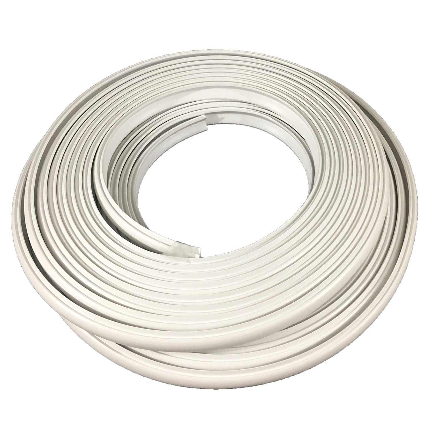 Taco Metals V12-0303WHA70-1 Arctic White Rub Rail Insert 1/2" x 1" x 70'