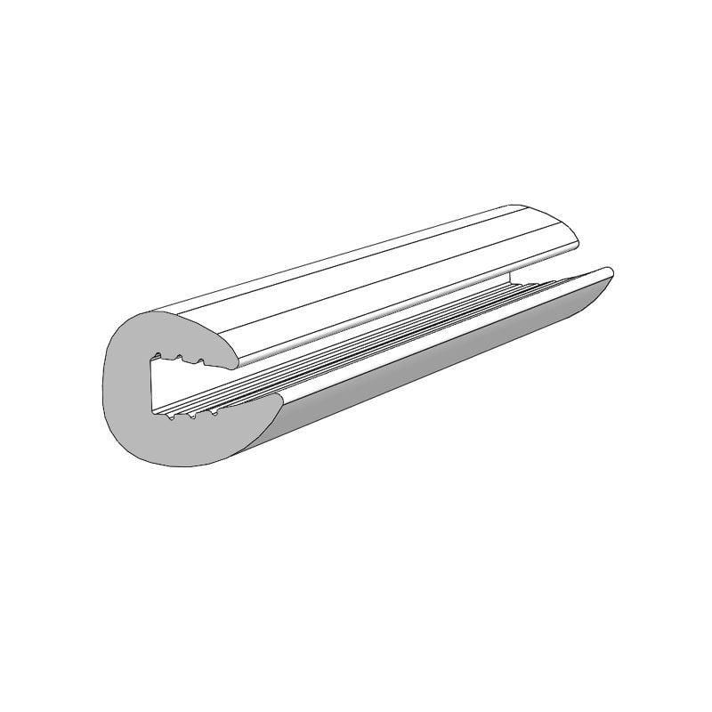 Taco Marine V15-5587WHC200 Flexible White PVC 200' Vinyl Molding