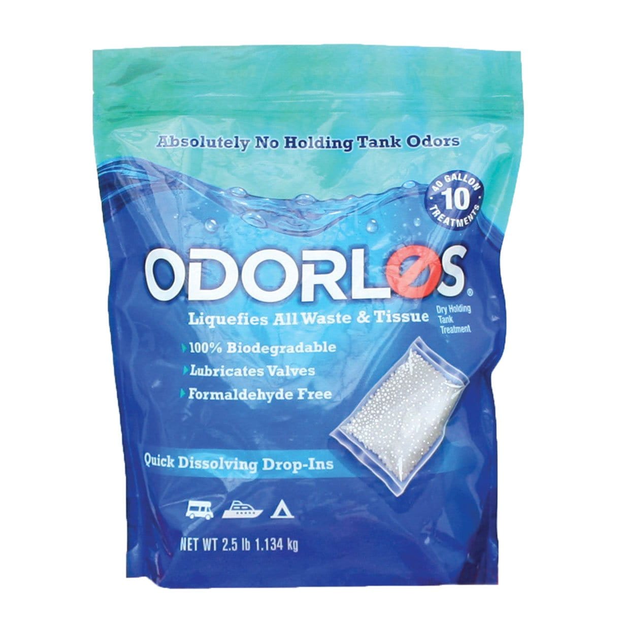 Odorlos V77020 Quick Dissolving Drop Ins