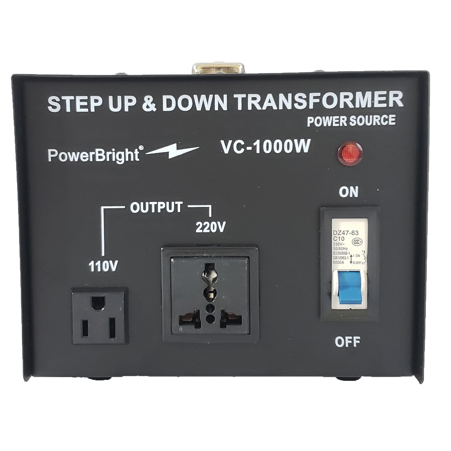 Powerbright VC1000W Continuous Use Voltage Converter