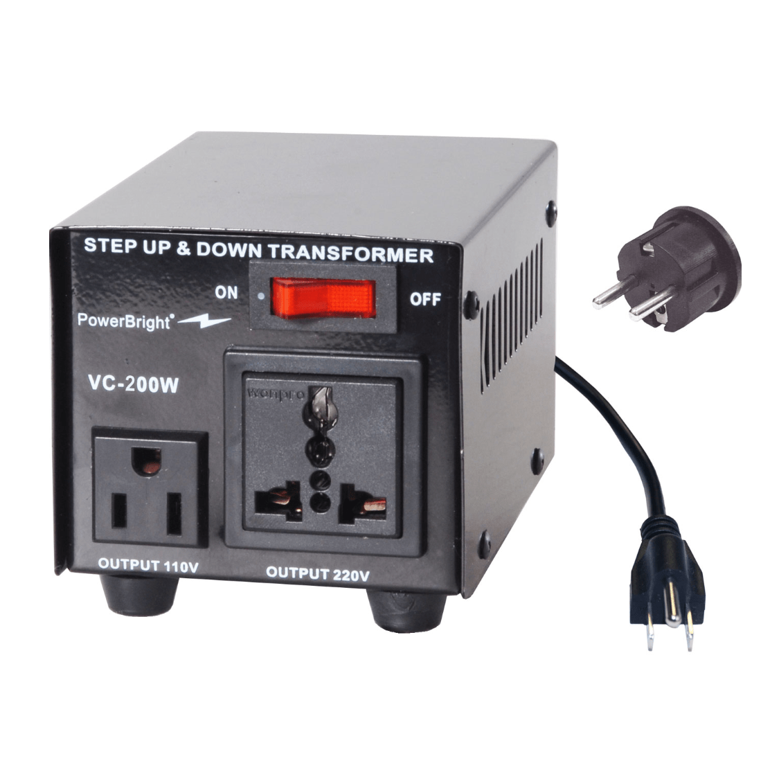 Powerbright VC200W Step Up and Step Down Voltage Converter
