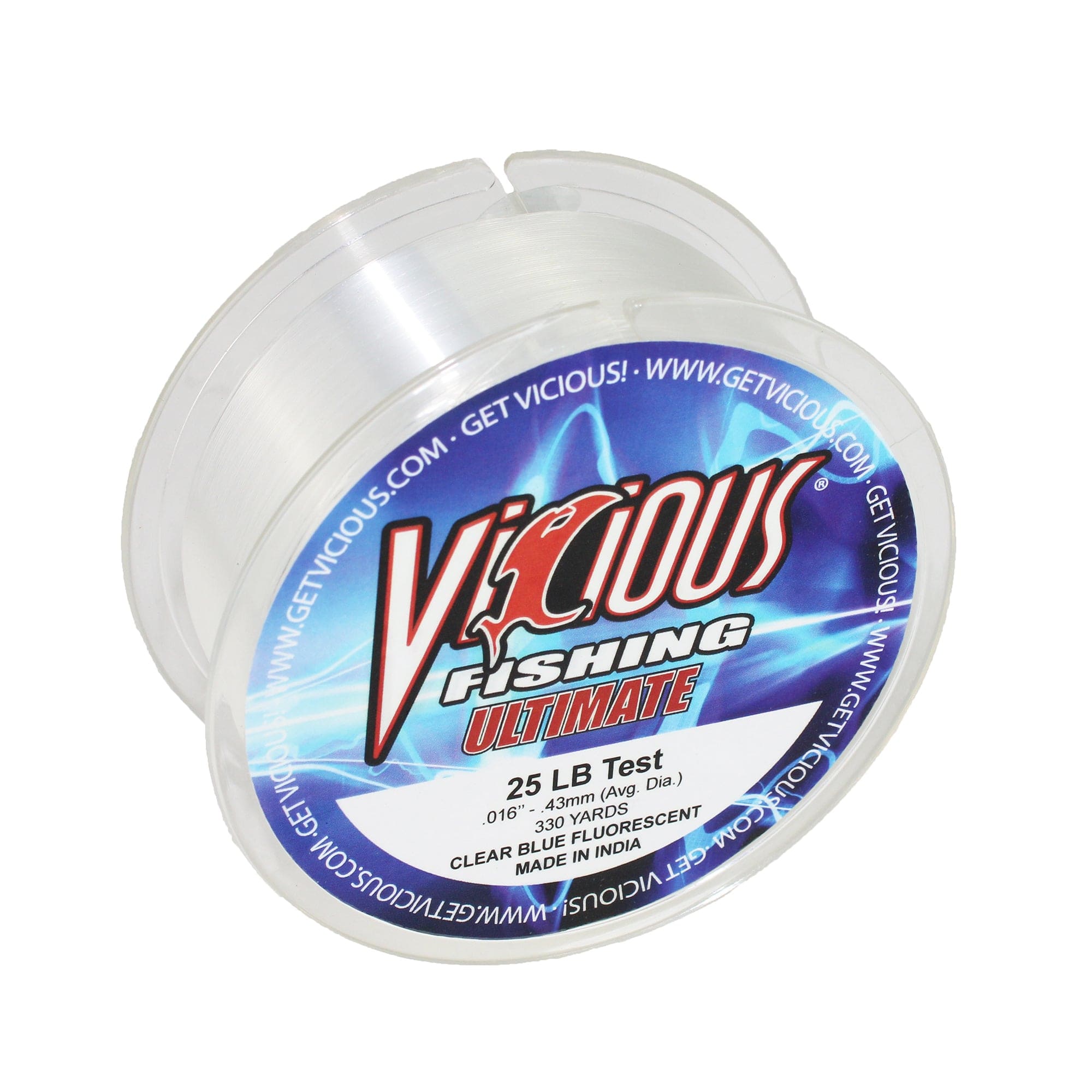 Vicious Fishing VCB Ultimate Monofilament Line - Clear Blue