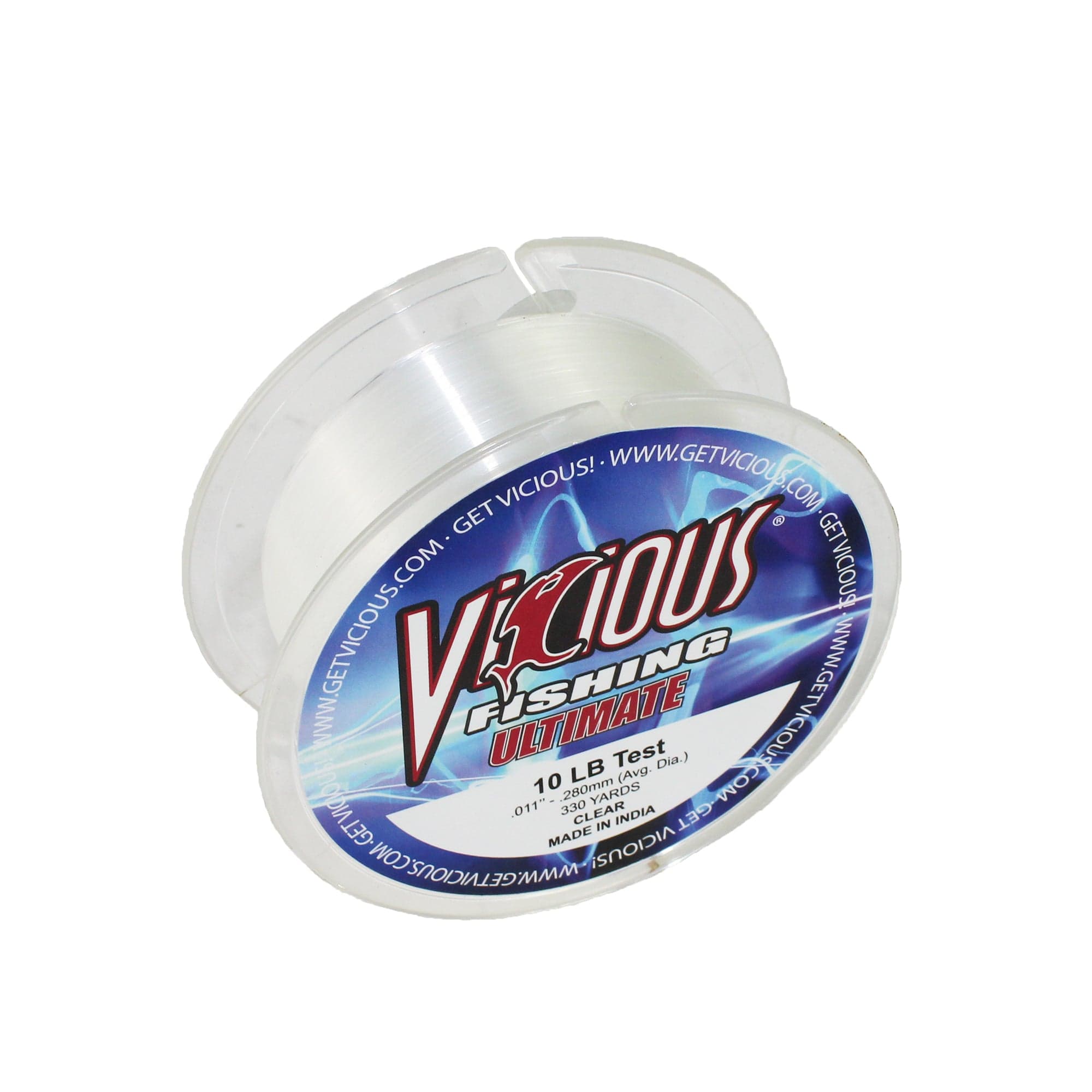 Vicious Fishing VCL Ultimate Monofilament Clear Fishing Line - 330 Yards