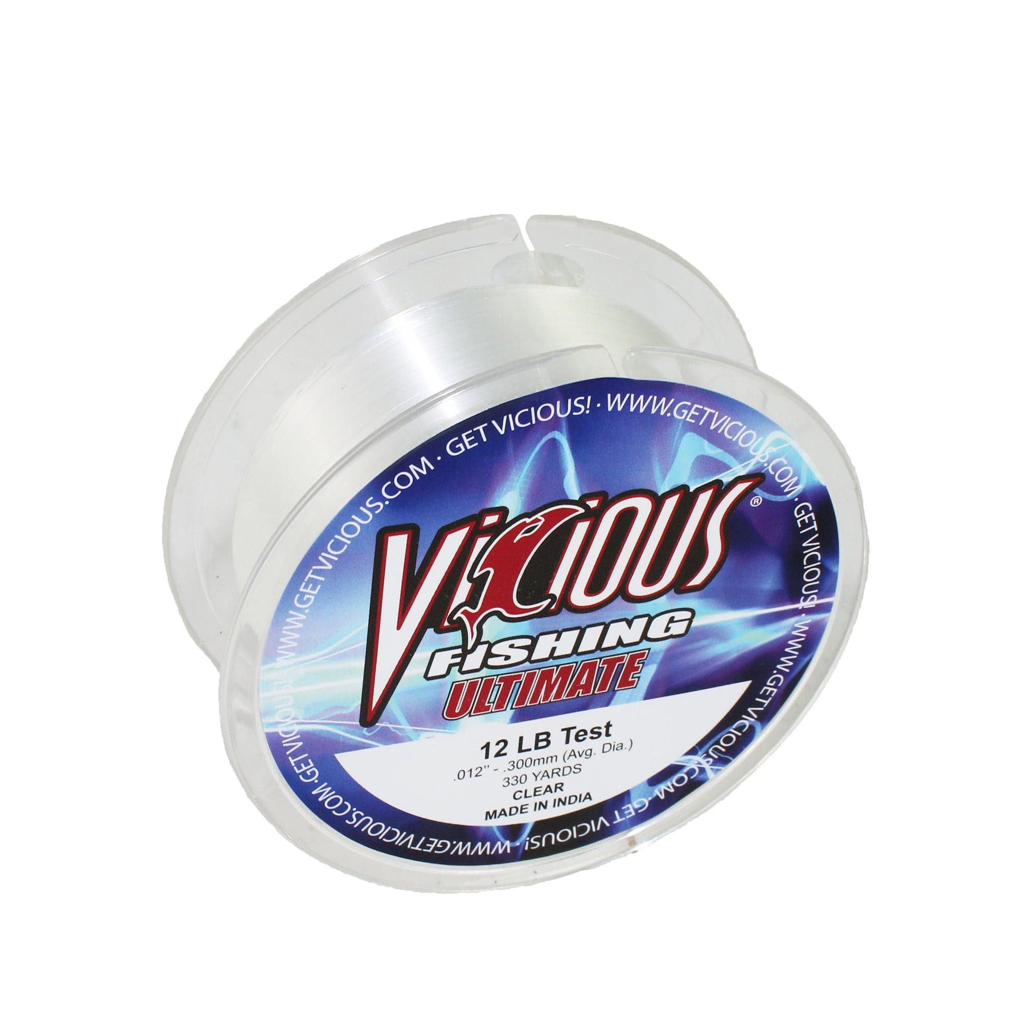 Vicious Fishing VCL Ultimate Monofilament Clear Fishing Line - 330 Yards