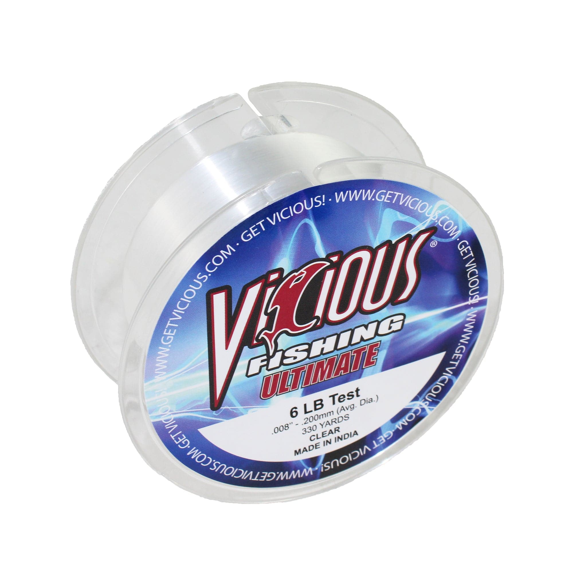 Vicious Fishing VCL Ultimate Monofilament Clear Fishing Line - 330 Yards